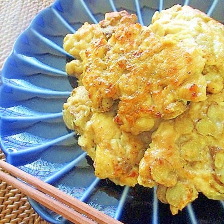 フライパンで簡単!鷄ごぼうの落とし焼き
